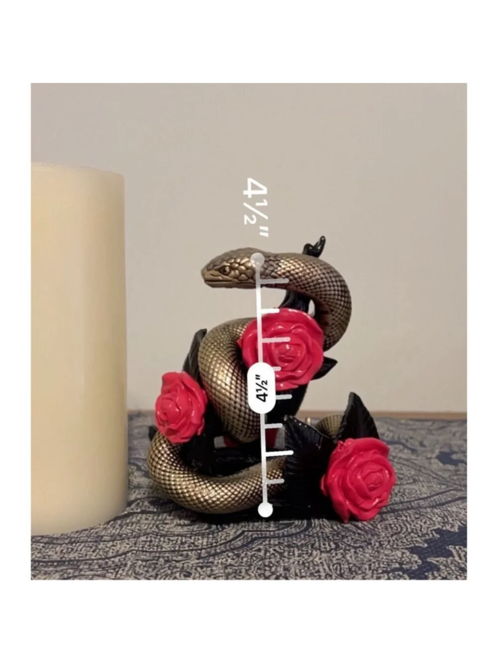 Lot of 2 Bath & Body Works Halloween 2023 Snakes & Soap/Candle Holder